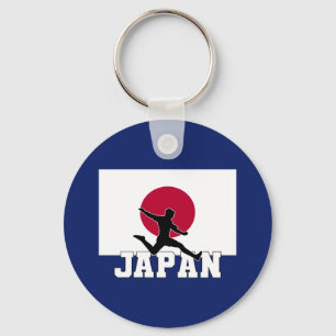 Japan Football Soccer Japan National Team Key Ring