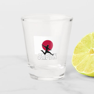 Japan Football Soccer National Team Shot Glass