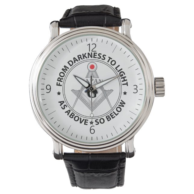 Japan freemasonry sign watch (Front)
