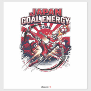Japan Goal Energy Skeleton Striker Nations Creativ