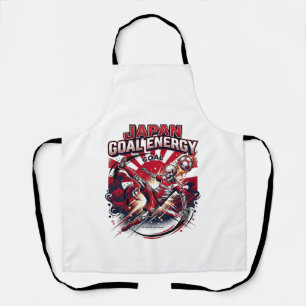 Japan Goal Energy Skeleton Striker Nations Creativ Apron