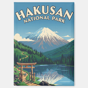 Japan Hakusan National Park Magnet