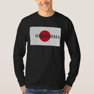 Japan Hiroshima Asia Travel Flag T-Shirt