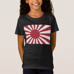Japan Imperial Rising Sun Flag, Edo to WW2 T-Shirt