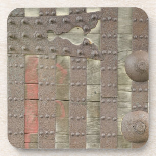 Japan, Ishikawa, Kanazawa, Castle Gate Detail Coaster