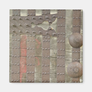Japan, Ishikawa, Kanazawa, Castle Gate Detail Magnet