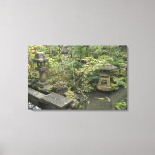 Japan, Ishikawa, Kanazawa, Nomura Samurai House Canvas Print