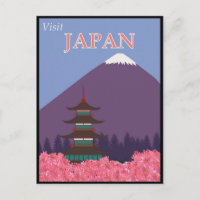 Japan Japanese Vintage Travel Poster