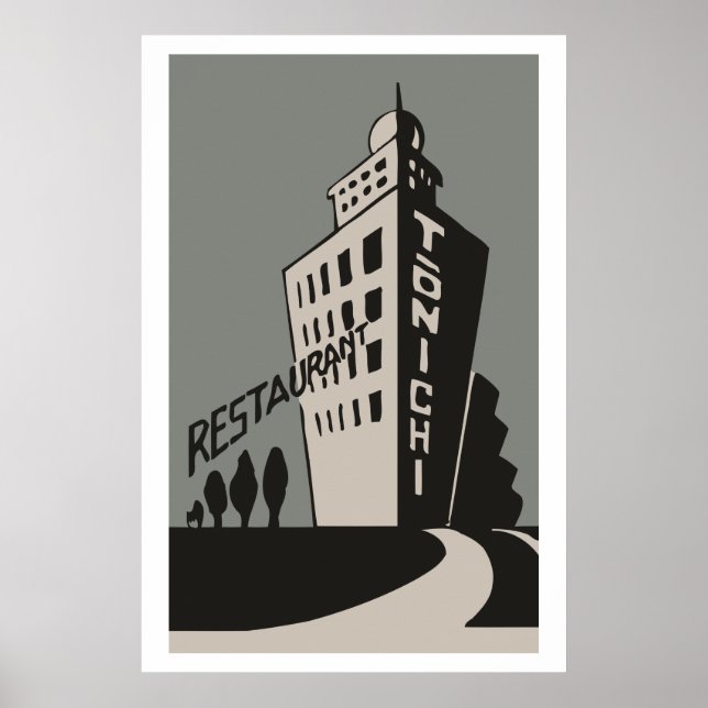 Japan (Japon) Vintage matchbox cover Poster (Front)