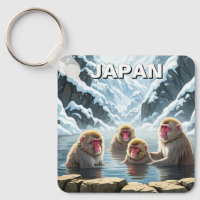 Japan Jigokudani Monkey Park Snow Monkeys