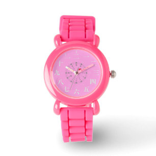 Japan kanji style [pink face] watch