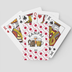 JAPAN Kanpai 乾杯 Great Japanese Beer Playing Cards
