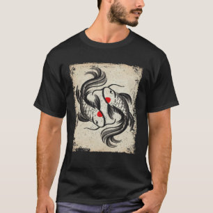 Japan koi carp fish Japanese Retro T-Shirt