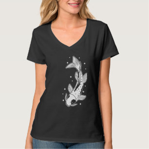 Japan Koi Fish Retro Vintage Fun Japanese Carp Pon T-Shirt