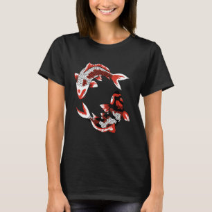 Japan Koi Japanese Fish Cherry Blossom 37 T-Shirt