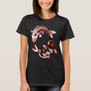 Japan Koi Japanese Fish Cherry Blossom 37 T-Shirt