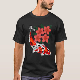 Japan Koi Japanese Fish Cherry Blossom 68 T-Shirt