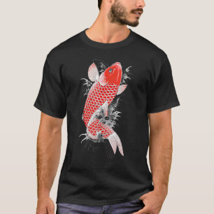 Japan Koi Japanese Fish Cherry Blossom 71 T-Shirt