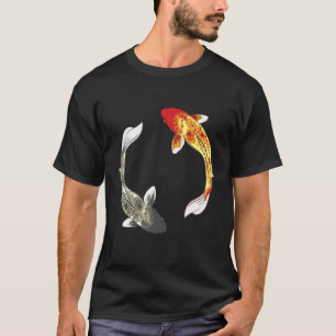 Japan Koi Japanese Fish Cherry Blossom 75 T-Shirt