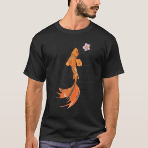 Japan Koi  Japanese Fish Cherry Blossom 77 T-Shirt