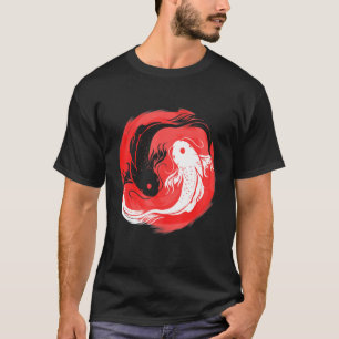 Japan Koi Japanese Fish Cherry Blossom 8 T-Shirt
