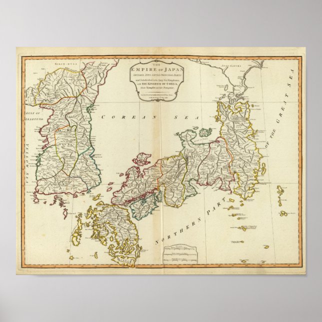 Japan, Korea Poster (Front)