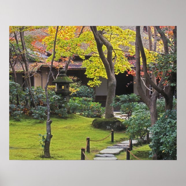Japan, Kyoto, Arashiyama, Okochi Sanso Poster (Front)