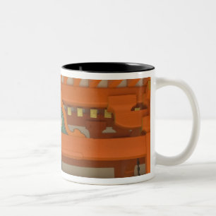 Japan, Kyoto, Fushimi, Inari Grand Shrine Two-Tone Coffee Mug