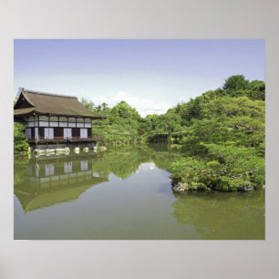Japan, Kyoto, Japanese Garden of Heian Shrine 2 Poster