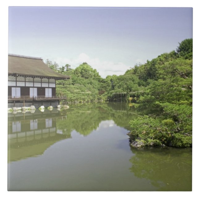 Japan, Kyoto, Japanese Garden of Heian Shrine 2 Tile (Front)