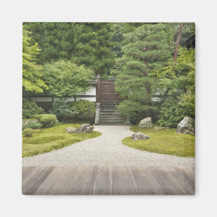 Japan, Kyoto, Sennyuji Temple Garden Magnet