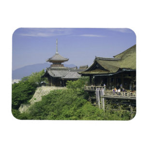 Japan, Kyoto, The View from Kiyomizu Temple Magnet