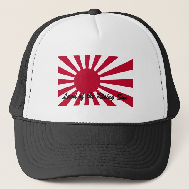 Japan - Land of the Rising sun Trucker Hat (Front)