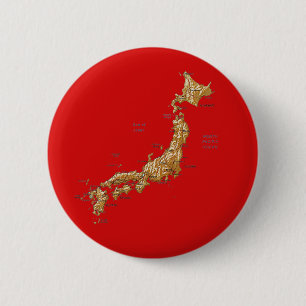 Japan Map Button
