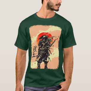 Japan Martial Arts Japanese Samurai  (2) T-Shirt