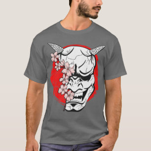 Japan Mask Oni Demon Japanese Devil  T-Shirt