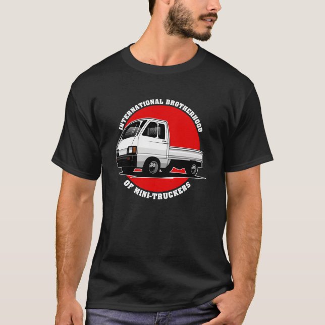 Japan Mini Truck Kei Car 4wd Off Road Dad Truck Me T-Shirt (Front)
