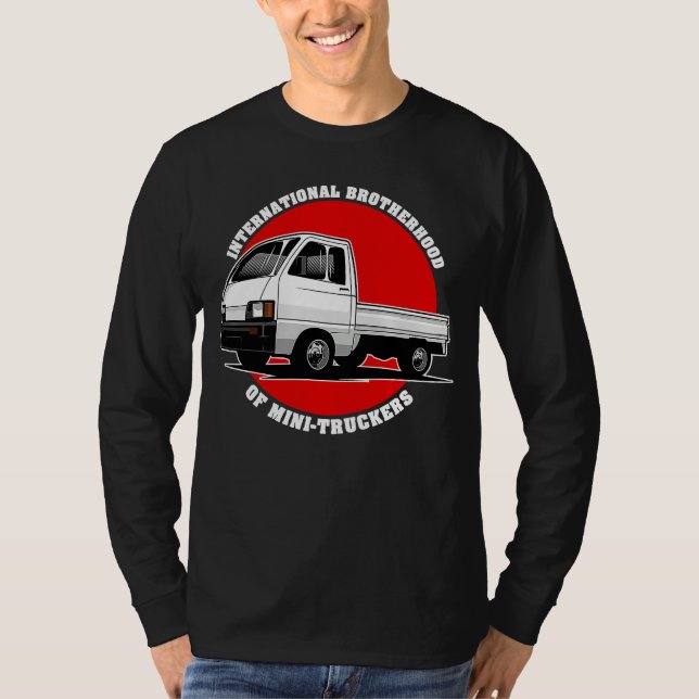 Japan Mini Truck Kei Car 4wd Off Road Dad Truck Me T-Shirt (Front)