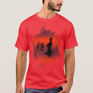 Japan motif Samurai Kanji Asia Japanese characters T-Shirt