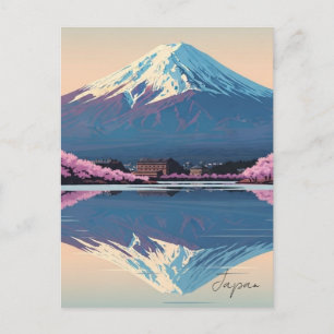 Japan Mount Fuji Fujisan Postcard