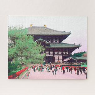 Japan Nara beautiful Spring landscape challenging Jigsaw Puzzle