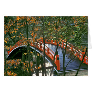 Japan, Nara Pref., Nara. The Royal Bridge glows