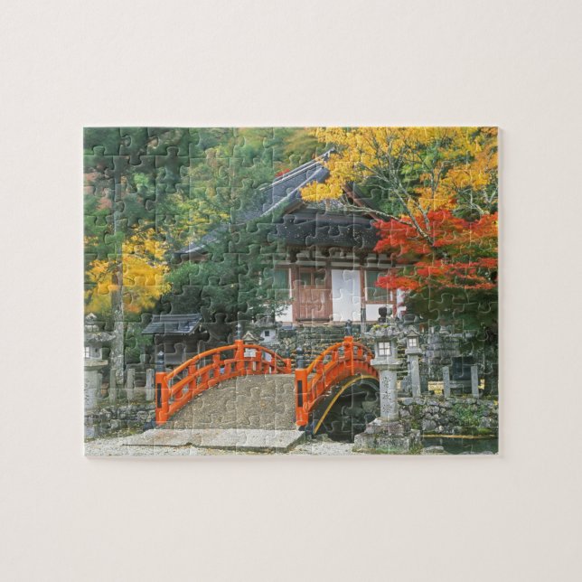 Japan, Nara, Ryuzenji Temple Jigsaw Puzzle (Horizontal)