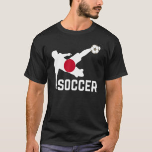Japan National Soccer  Soccer Japan Flag Football T-Shirt