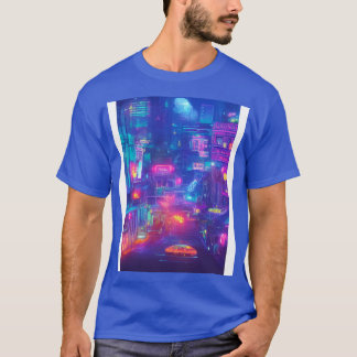 Japan Neon City Ligths T-Shirt