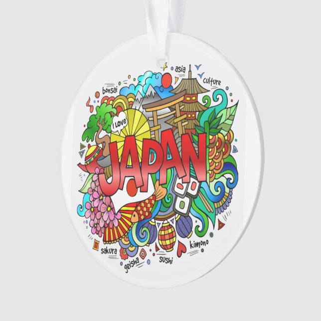 JAPAN Ornament (Front)