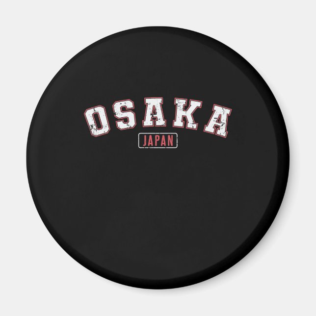 Japan Osaka Metropole in Japan Magnet (Front)