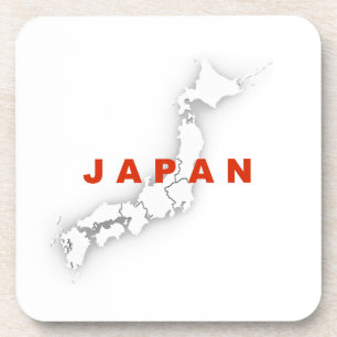 Japan Outline Map Coaster