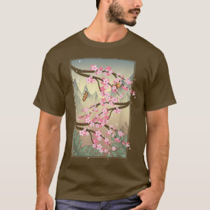 Japan Pink Flower Floral Sakura Japanese Cherry Bl T-Shirt