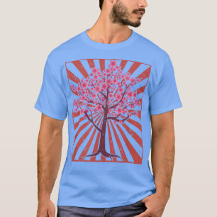 Japan Pretty Flower Japanese Sakura Tree Cherry Bl T-Shirt